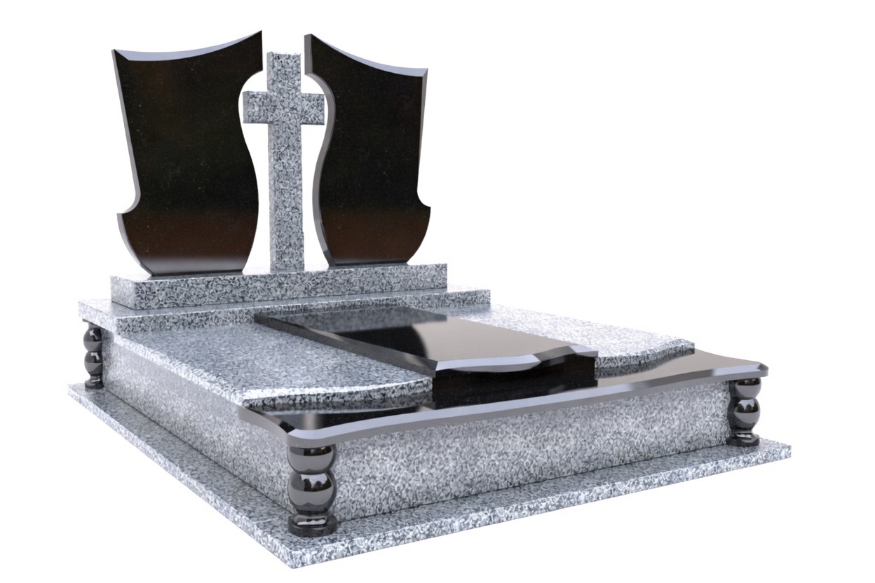 Подвійний пам'ятник модель D-14