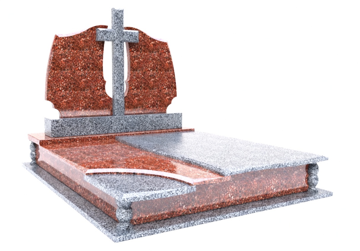 Подвійний пам'ятник модель D-18