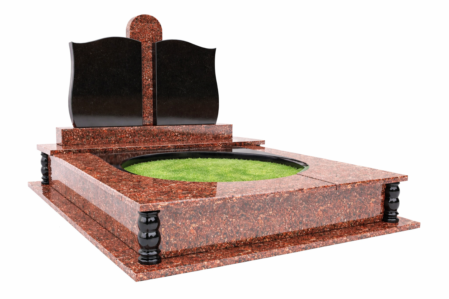 Подвійний пам'ятник модель D-03