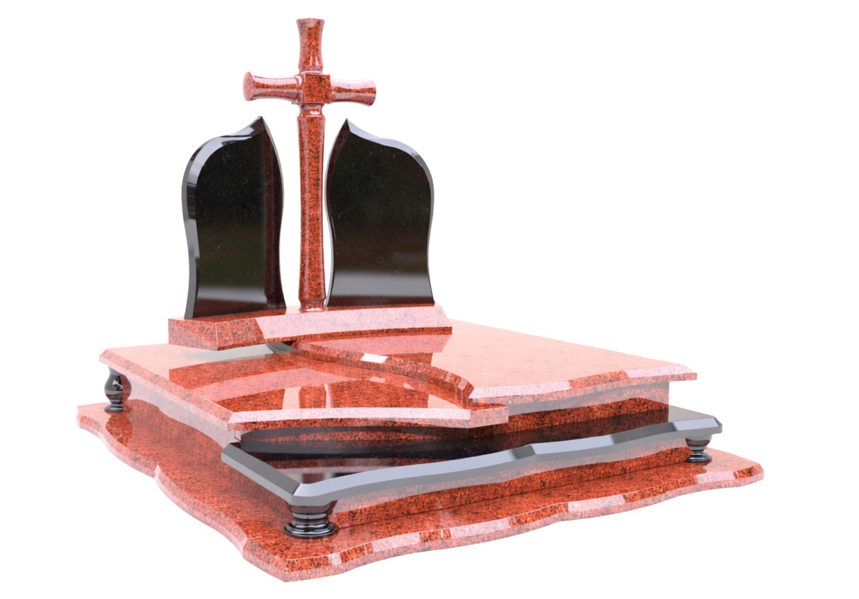 Подвійний пам'ятник модель D-60