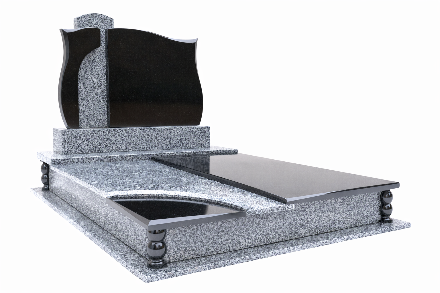 Подвійний пам'ятник модель D-07