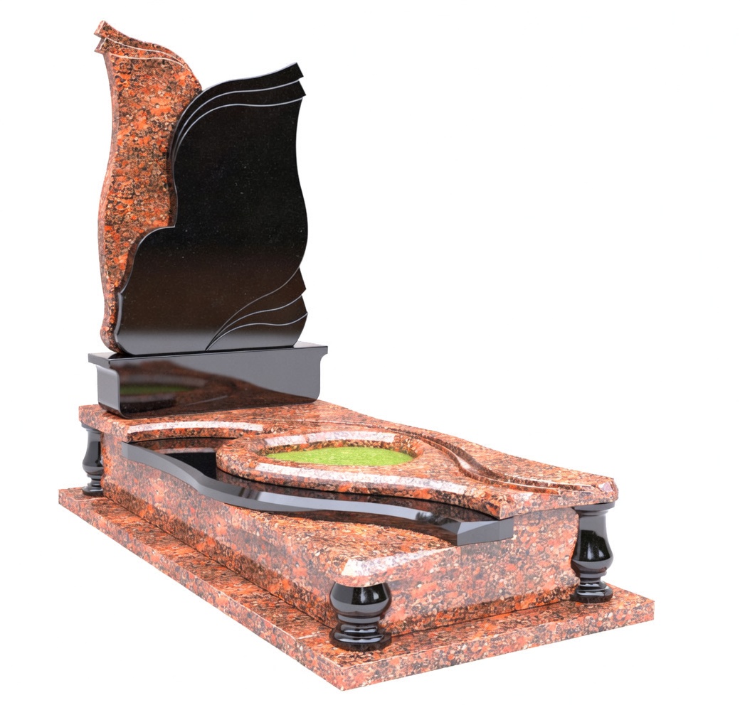 Одинарний пам'ятник модель S-04